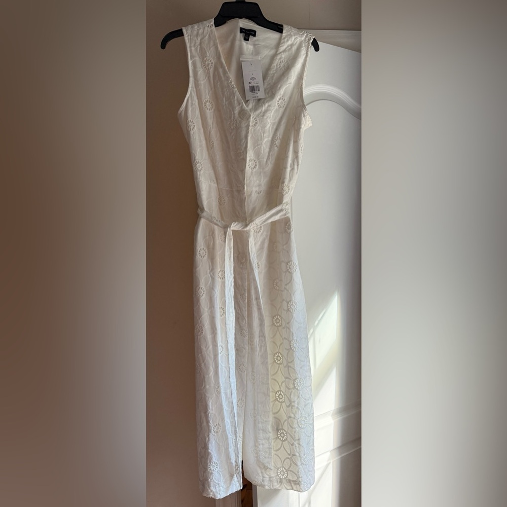 The Limited Ivory Lace Maxi Dress